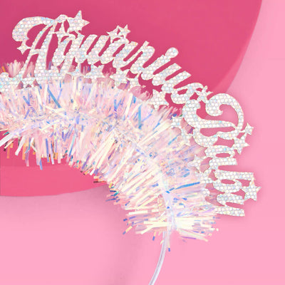 Aquarius Baby Headband - fringe headband