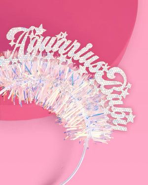 Aquarius Baby Headband - fringe headband