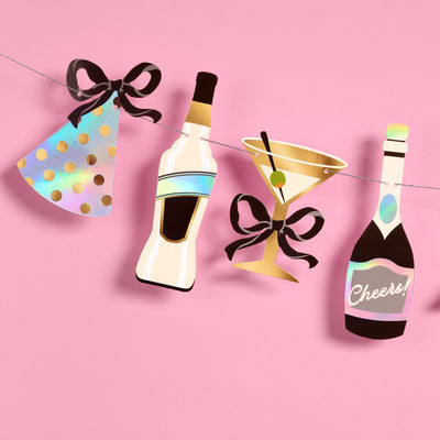 2027 NYE Banner - foil party banner
