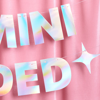 Gemini Coded Banner - iridescent foil banner