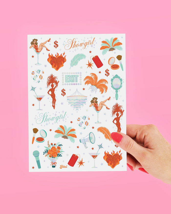 Showgirl Tats - 64 temporary tattoos