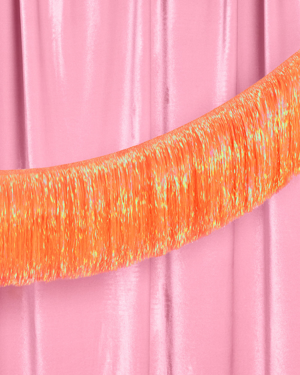 Showgirl Fringe Banner - iridescent banner