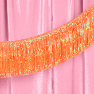 Showgirl Fringe Banner - iridescent banner