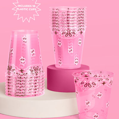 Cowgirl Cups - 16 resuable cups