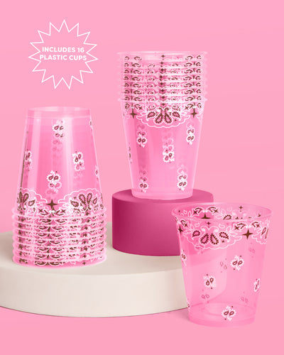 Cowgirl Cups - 16 resuable cups
