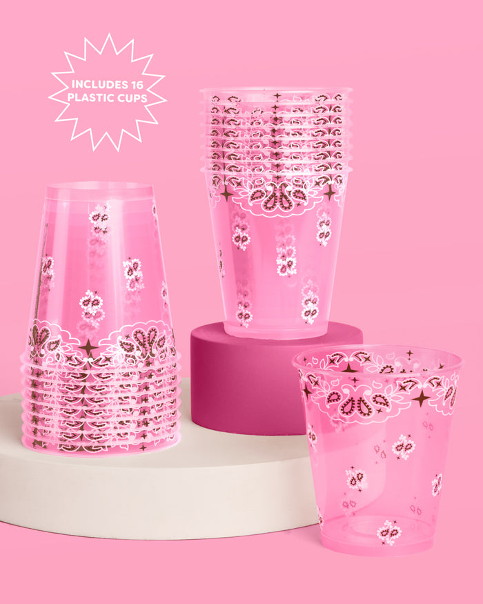 Cowgirl Cups - 16 resuable cups