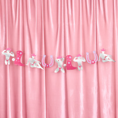 Wild Ride Banner - silver foil banner