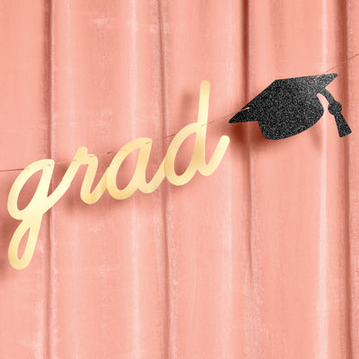 Congrats Grad Banner - two piece banner