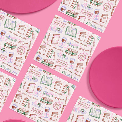 Book Club Napkins - 25 paper napkins