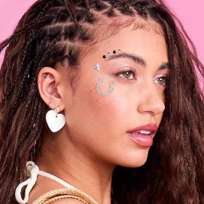 Texas Hold 'Em Gem Set - 64 adhesive face gems