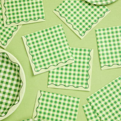 Christmas Cottage Napkins - 25 paper napkins