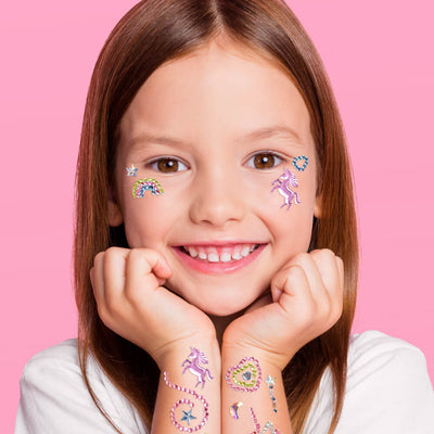 Unicorn Dreams Gem Set - 35 adhesive face gems