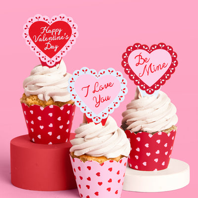 Heaven Sent Toppers - 24 wrappers + toppers