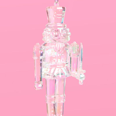 Nutcracker Ornament - iridescent ornament