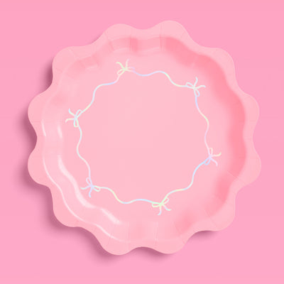 Tying the Knot Plates - 24 paper plates