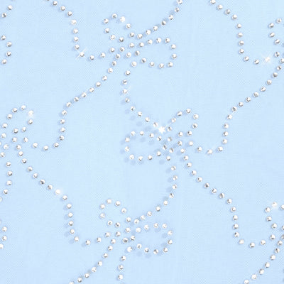 The Bow Veil - premium tulle w. rhinestones