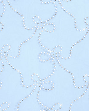 The Bow Veil - premium tulle w/ rhinestones