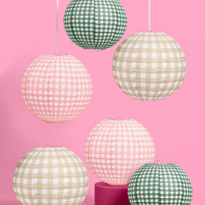 Camp Lantern Set - 6 paper lanterns