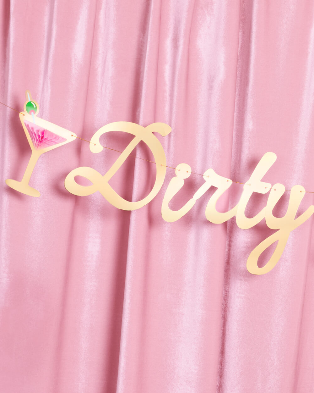 Filthy Banner Dirty Thirty Banner - 3D paper banner | xo, Fetti