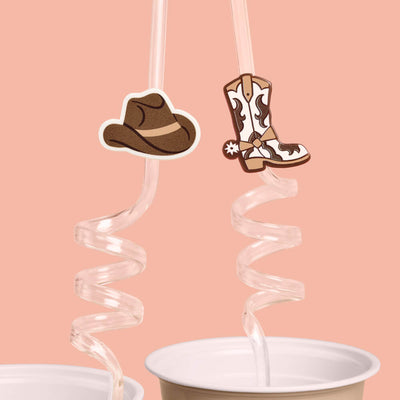 Saddle Up Straws - 16 reusable straws