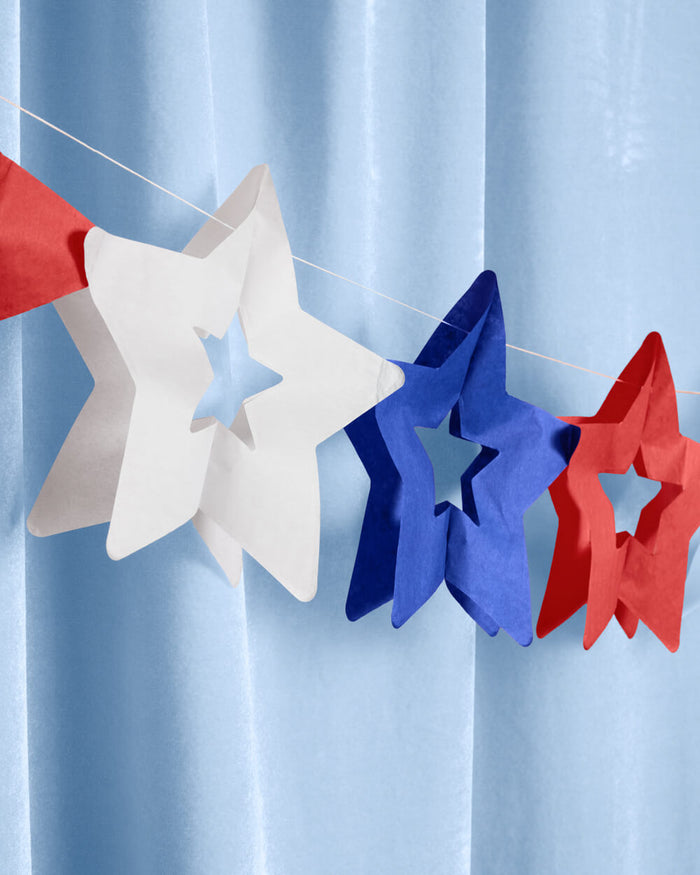 Star Spangled Banner - set of 2 paper banners