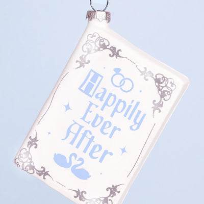 Happily Ever After Ornament - Printed Holiday Ornament