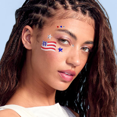 Americana Girl Gem Set - 80 adhesive face gems