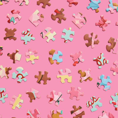 Pinkmas Puzzle - 1000 pc jigsaw puzzle