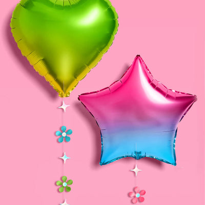 Rainbow Daydreamz Balloon Pack - 4 foil balloons