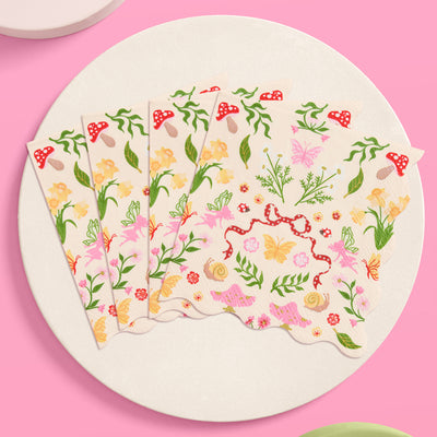 Garden Fairy Napkins - 25 paper napkins