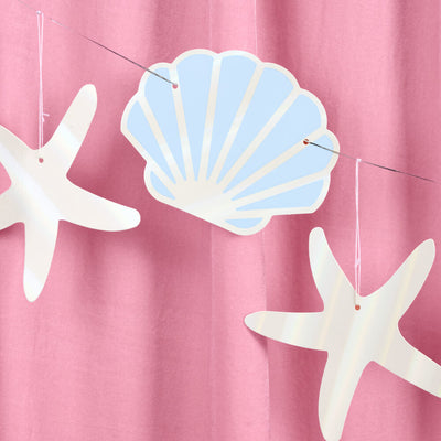 Last Splash Banner - matte blue banner