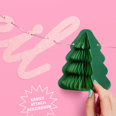 Last Trail Banner - 3D paper banner