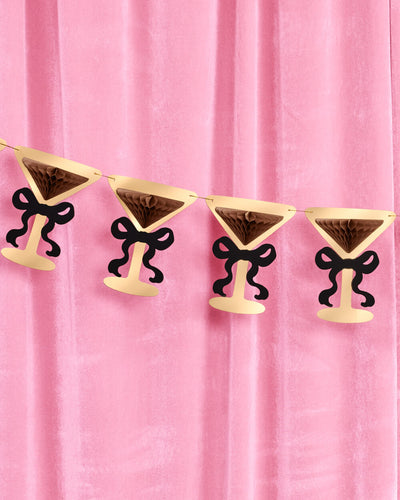 Espresso Martini Banner - 3D paper banner