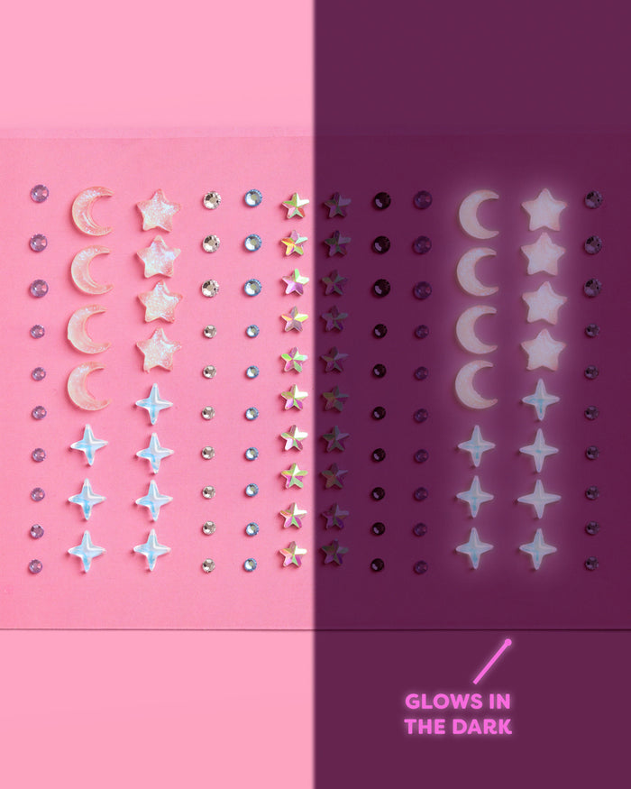 Celestial Gem Set - 110 adhesive face gems