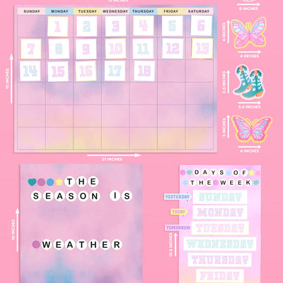 Eras Calendar Set - 79pc set