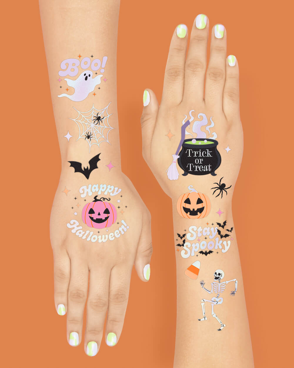 Halloween Tats - 50 temporary tattoos