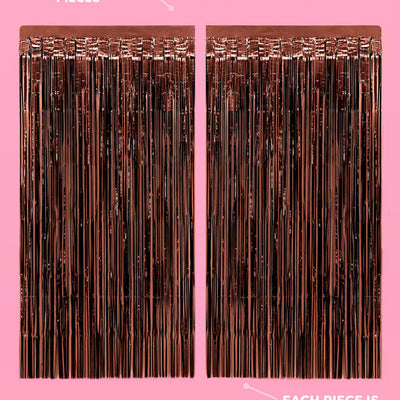 Espresso Martini Curtain - set of 2 curtains