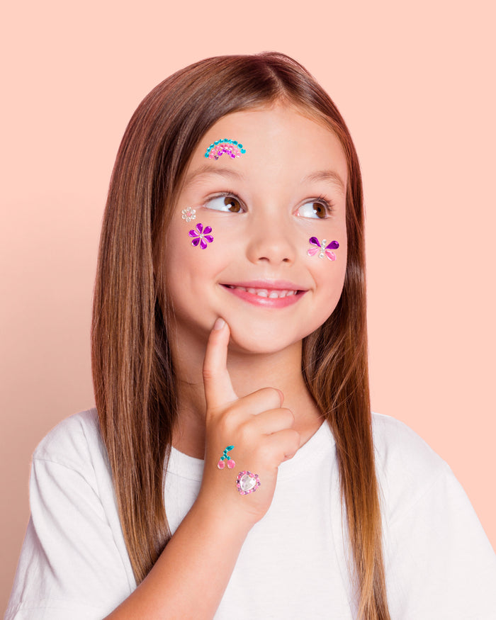 Dreamy Face Gem Set - 38 adhesive face gems