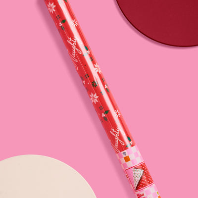 Naughty or Nice? Wrapping Paper - double sided paper roll