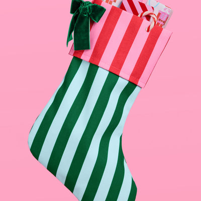 Striped Stocking Set - 2 pieces