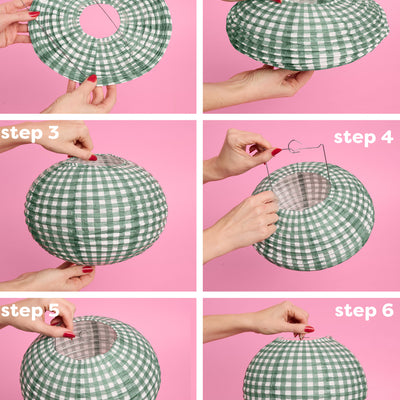 Camp Lantern Set - 6 paper lanterns