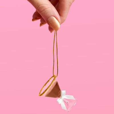 Martini Ornament Set - 6 mini martinis