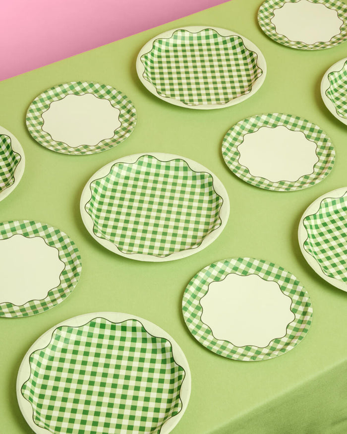 Country Club Plates Set - 32 Plates