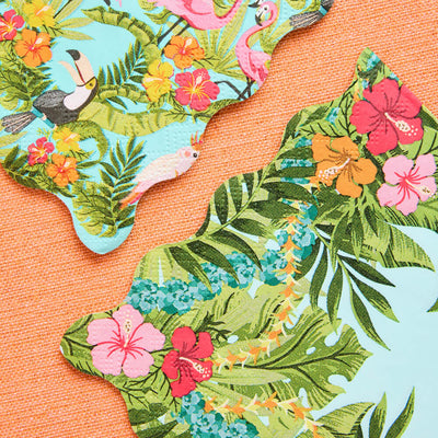 Tropical Napkins - 24 wavy paper napkins