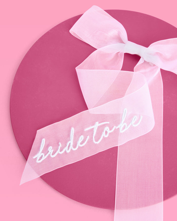 Classic Bride Pack - hair bow and sash