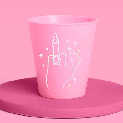 She Said Yes! Shots - 12 matte 2 oz shot glasses