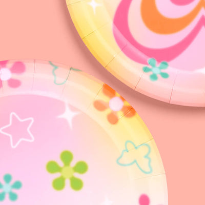 Butterfly Dream Plates - 24 paper plates