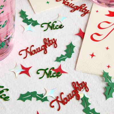 Naughty or Nice Confetti - 200 pc confetti