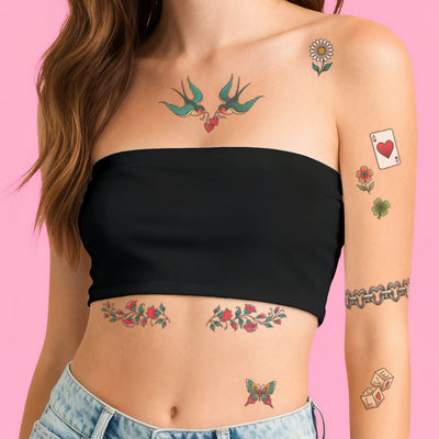 Vintage Tattoos - old school flash tattoo sheets