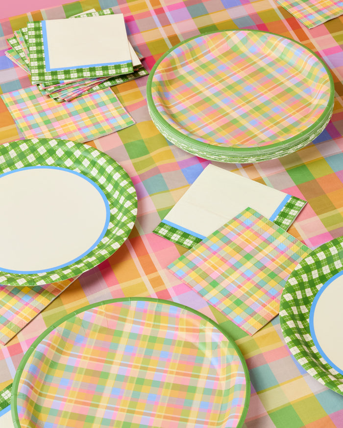 Summer Camp Plates - 24 paper plates